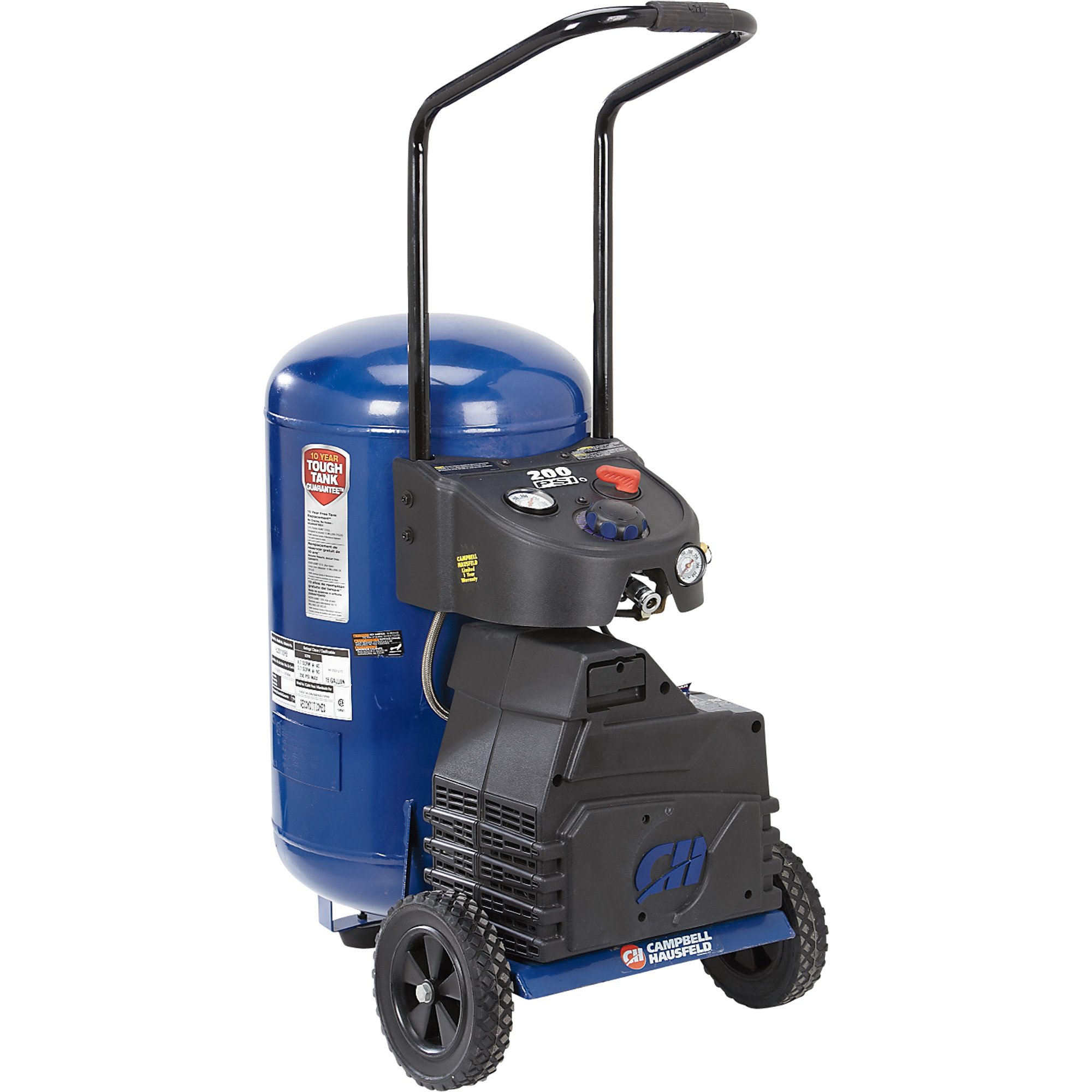 Campbell Hausfeld Reconditioned Portable Air Compressor — 1.4 HP, 15 ...